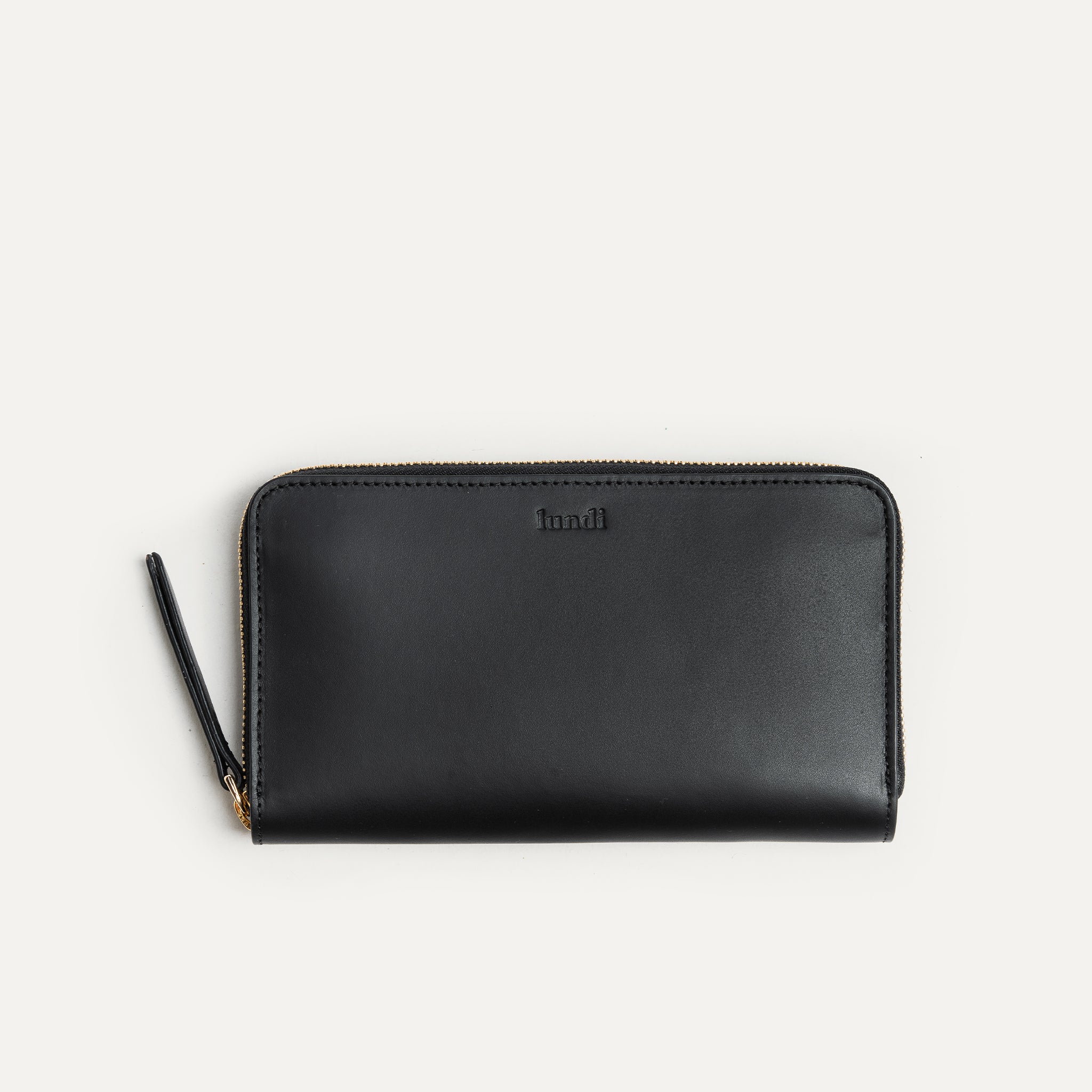 lundi Women Leather Wallet | Stella Black