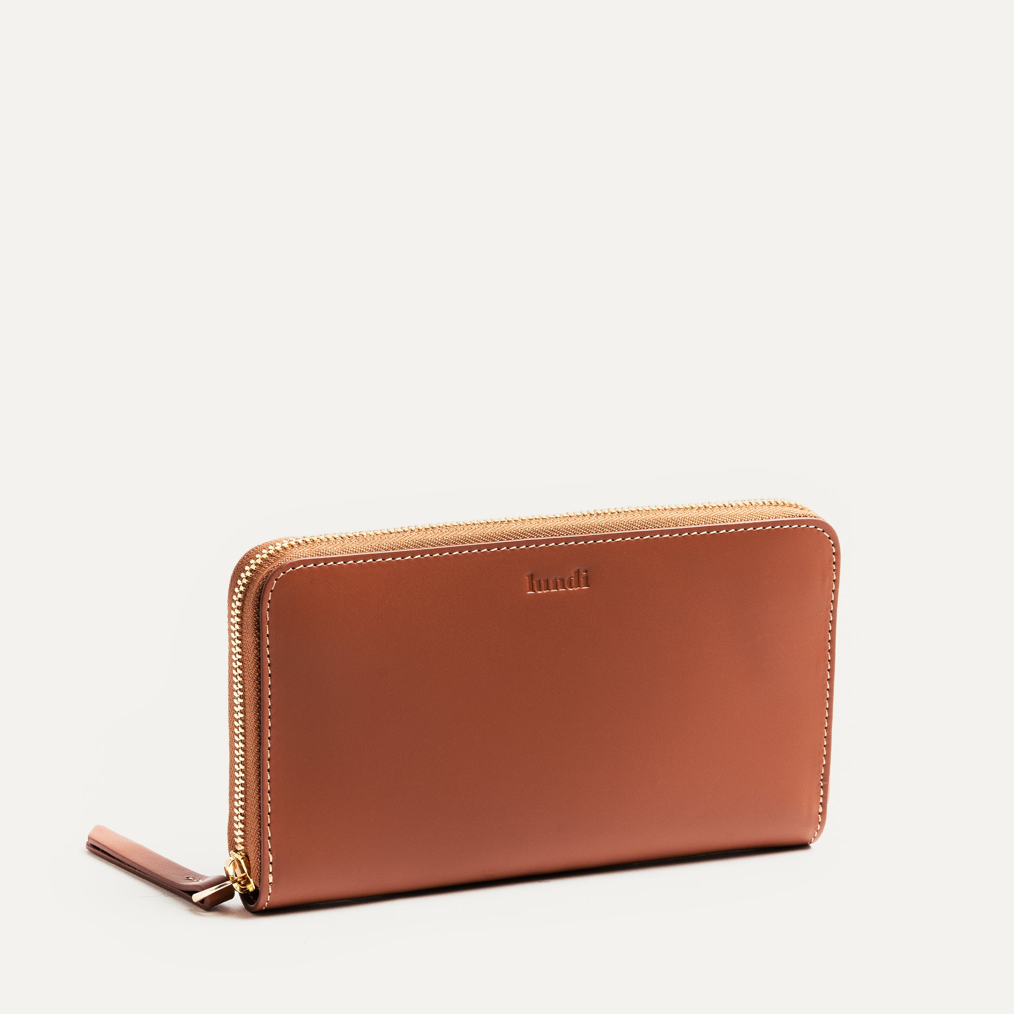 lundi Women Leather Wallet | Stella Cognac