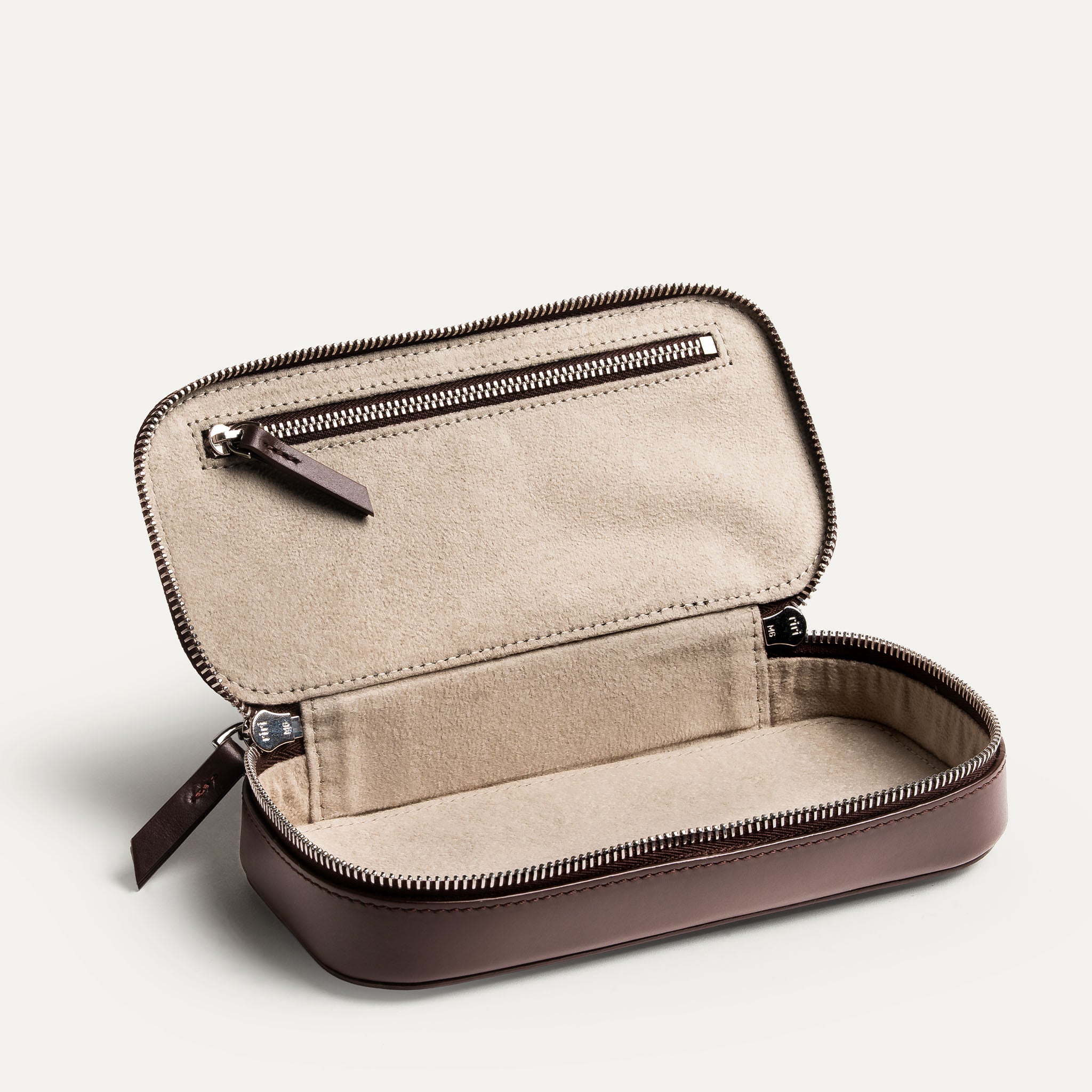 Trousse de toilette femme marron