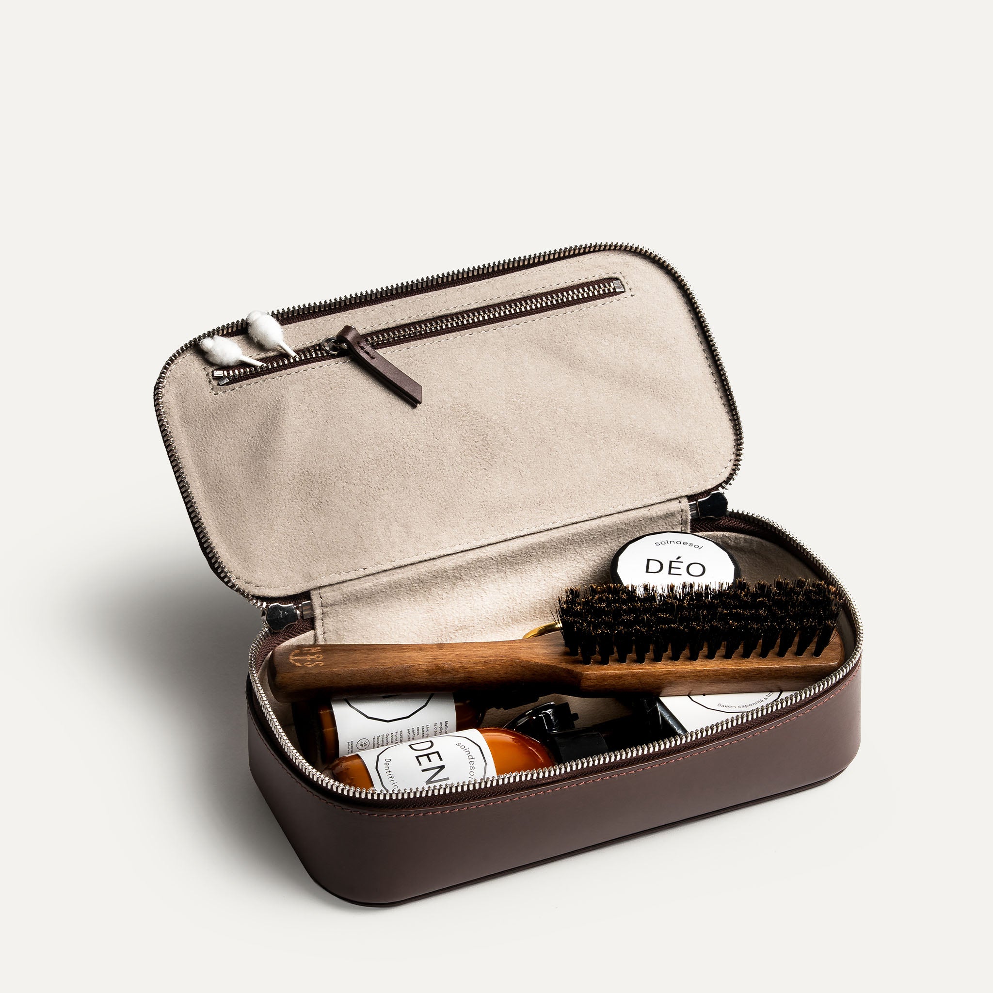 trousse de toilette homme cuir