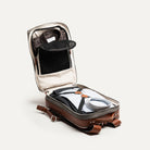 Sac à dos ouverture valise avec deux compartiments distincts : bureau & vêtements