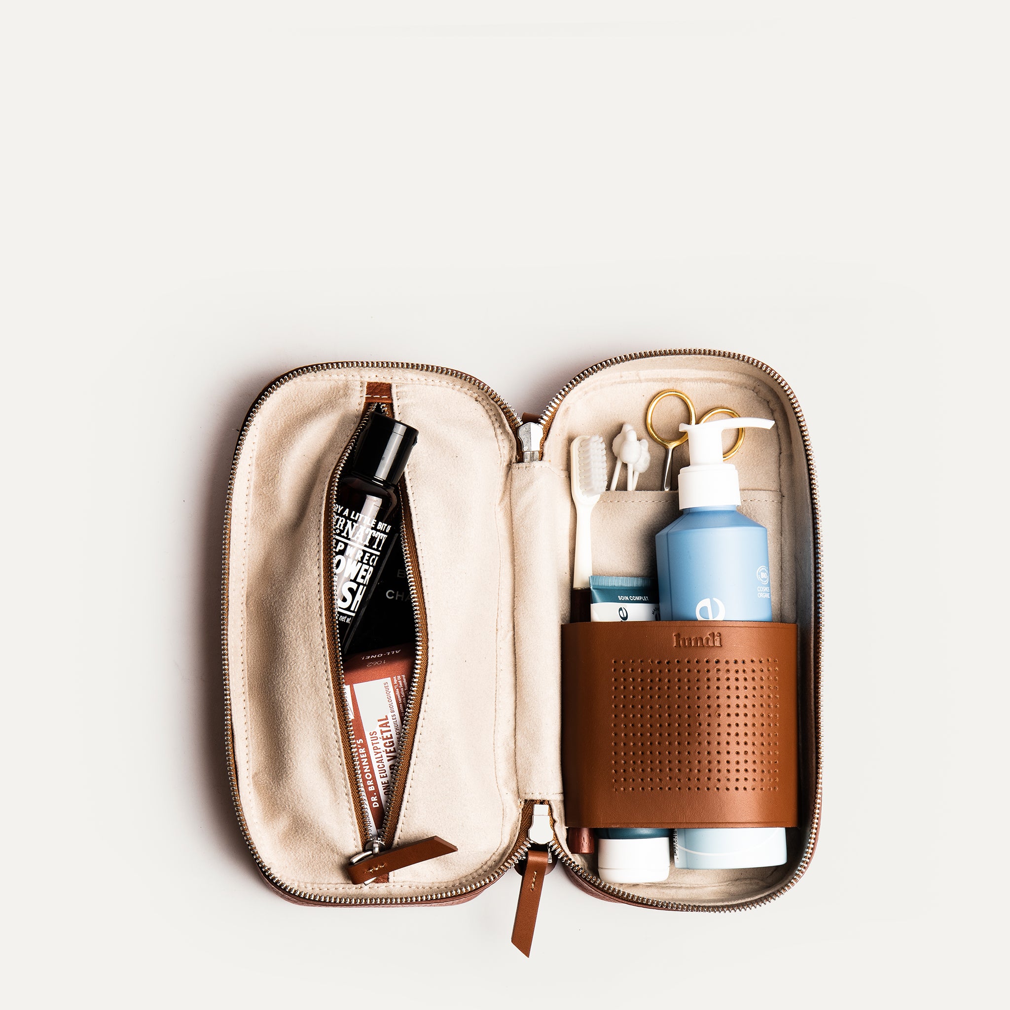 grande trousse de toilette avec compartiment