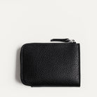 Portefeuille cuir Clovis, face arrière sobre avec finition haut de gamme.