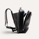 Sac à dos cabine avion 40x20x25 avec passant trolley intégré et rangements organisés, parfait pour emporter vêtements et dossiers