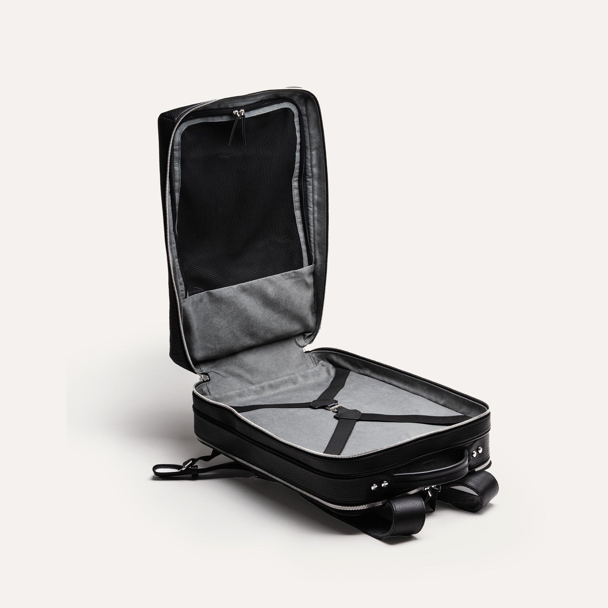 Sac à dos professionnel homme avec un compartiment vêtement et un accessoire type ordinateur
