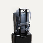 Sac à dos cabine avion 40x20x25 avec passant trolley intégré pour un voyage simplifié