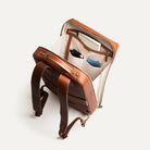 Sac à dos ordinateur pour homme avec compartiments élégants et rangements pour accessoires.