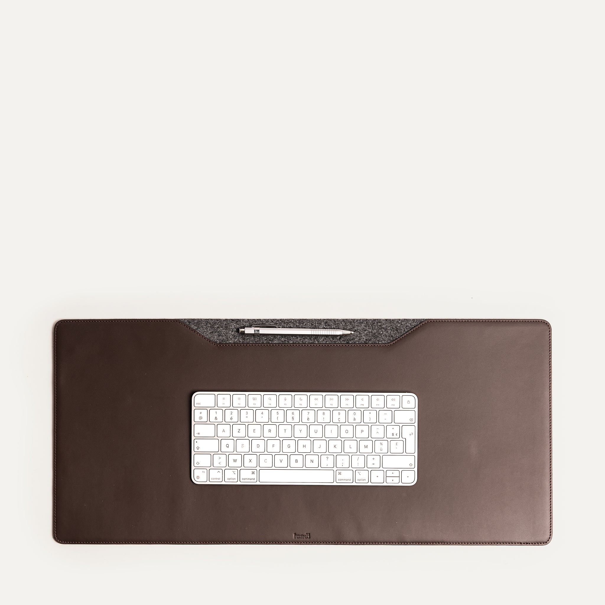 Leather desk pad, model LILIO