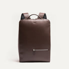 Sac à dos homme luxe en cuir marron.