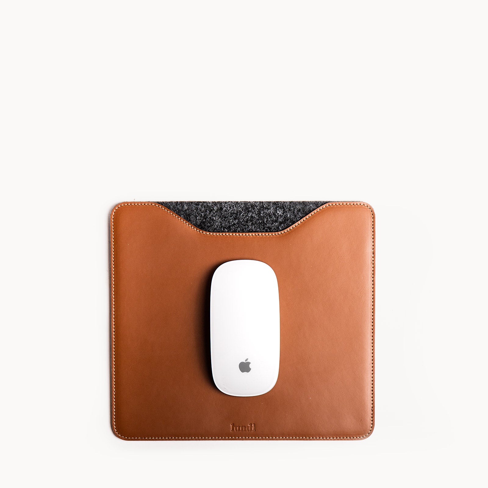 Leather mouse pad
