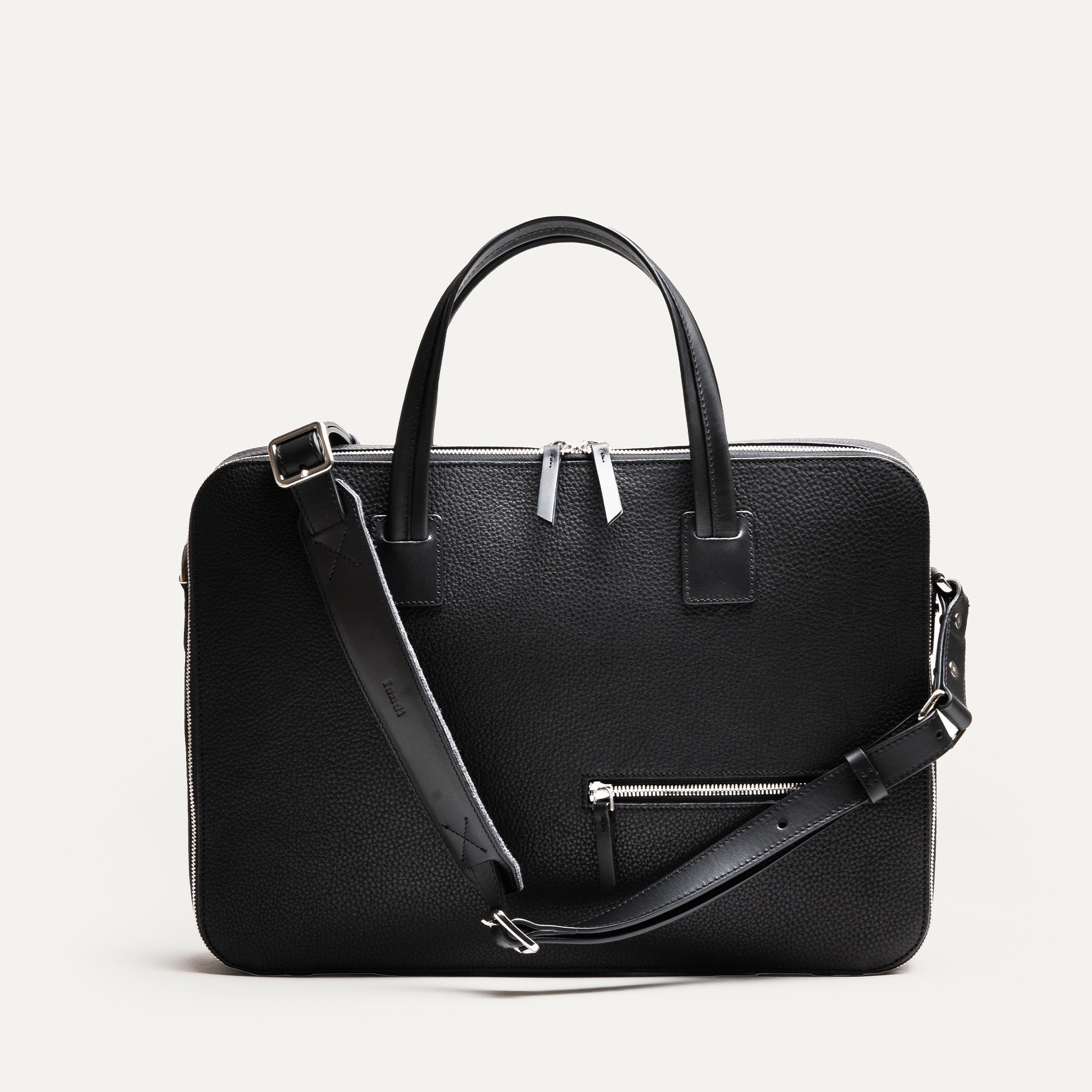 Sac à bandoulière homme avec bandoulière amovible.