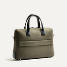 Porte-documents en toile et cuir lundi