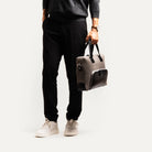 Porte documents en toile et cuir pour ordinateur de 13 à 16 pouces