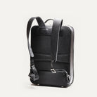 sac à dos homme travail avec dos renforcé et passant trolley, élégance et praticité.