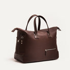 Sac week end pour homme en cuir marron élégant – parfait pour déplacements affaires ou loisirs