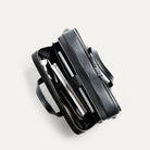 Attaché case TILIO II avec large ouverture zippée et double poignée en cuir