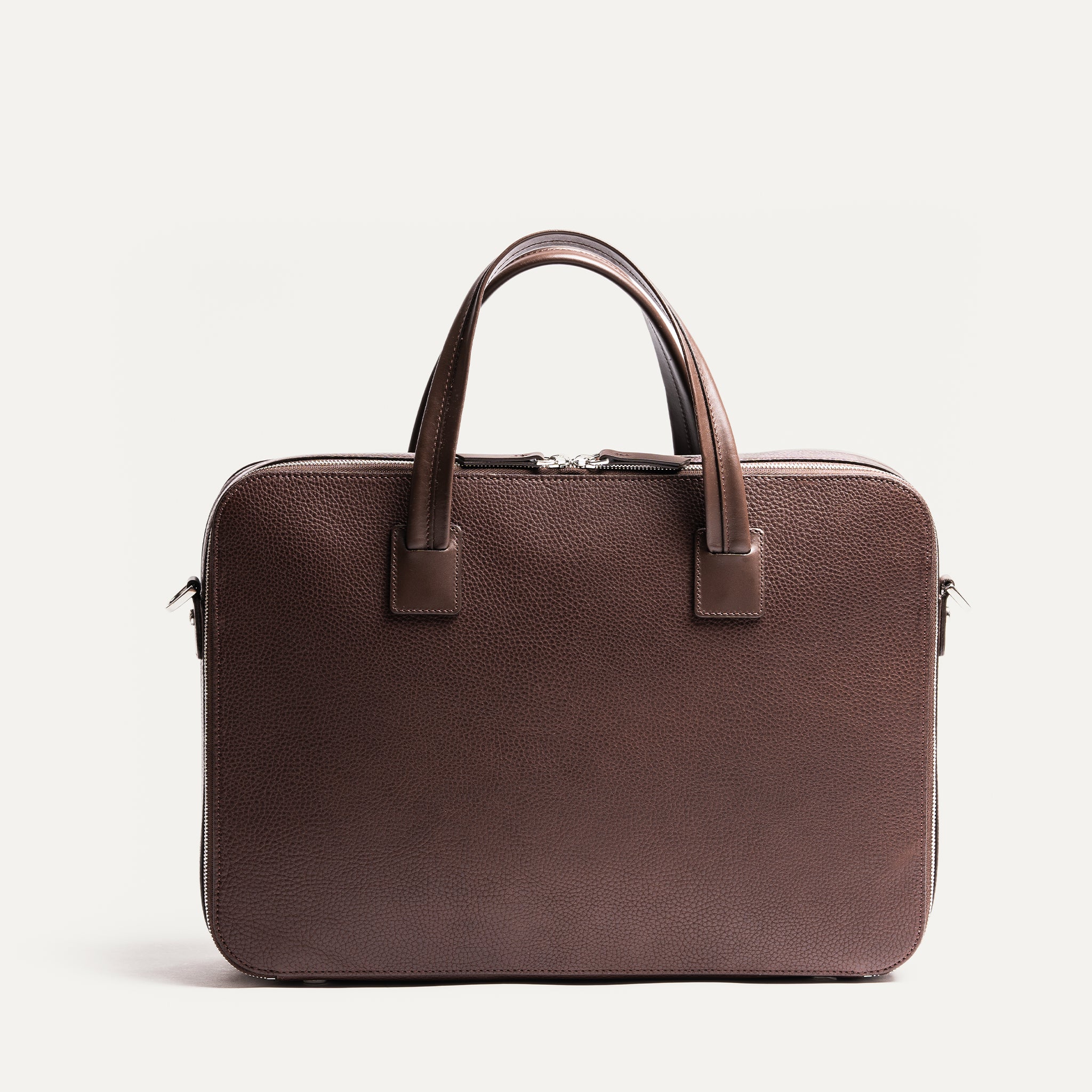 Sac à main homme marron