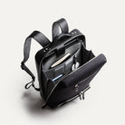sac à dos pour ordinateur homme, avec rangements sécurisés pour documents, stylos et tablette.