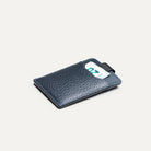 Porte carte luxe en cuir marine - jusqu'à 6 cartes - 60 euros - couleur marine