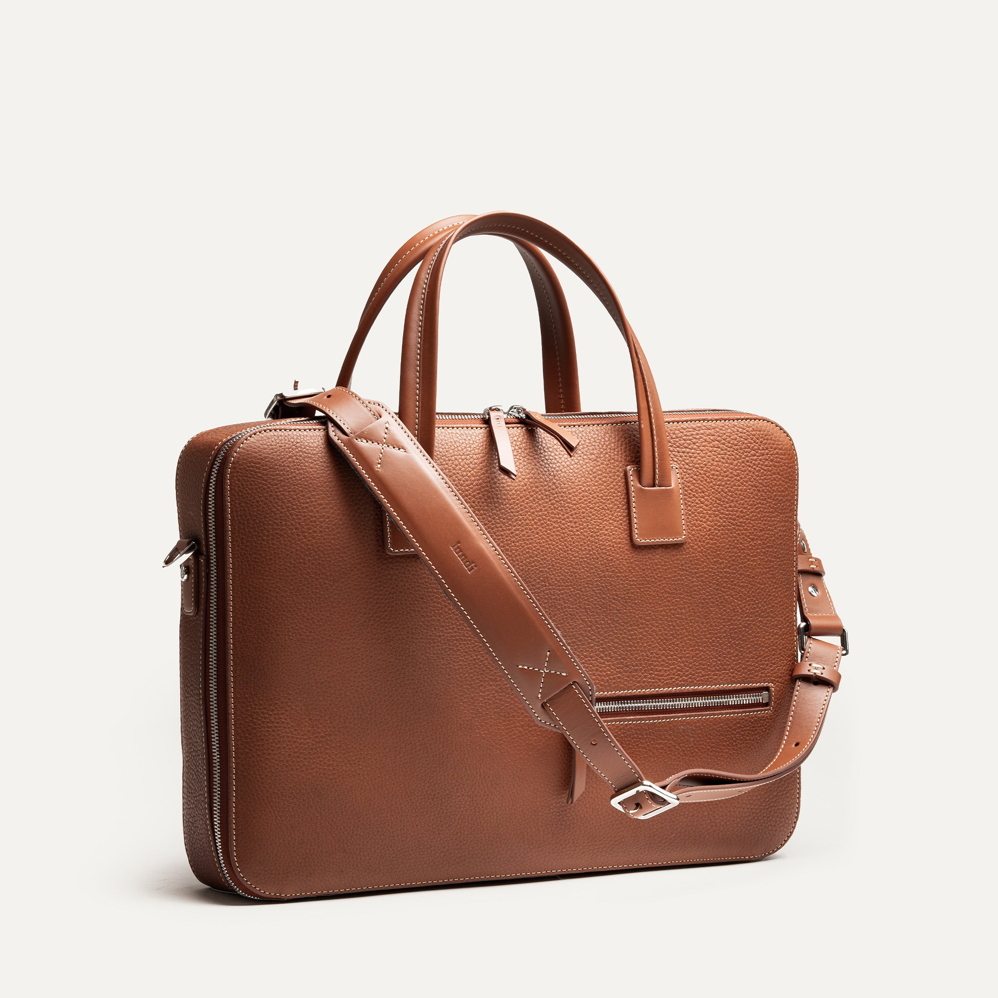 Porte documents en cuir pour ordinateur