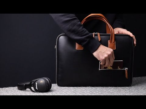 Présentation du briefcase pensé par lundi.