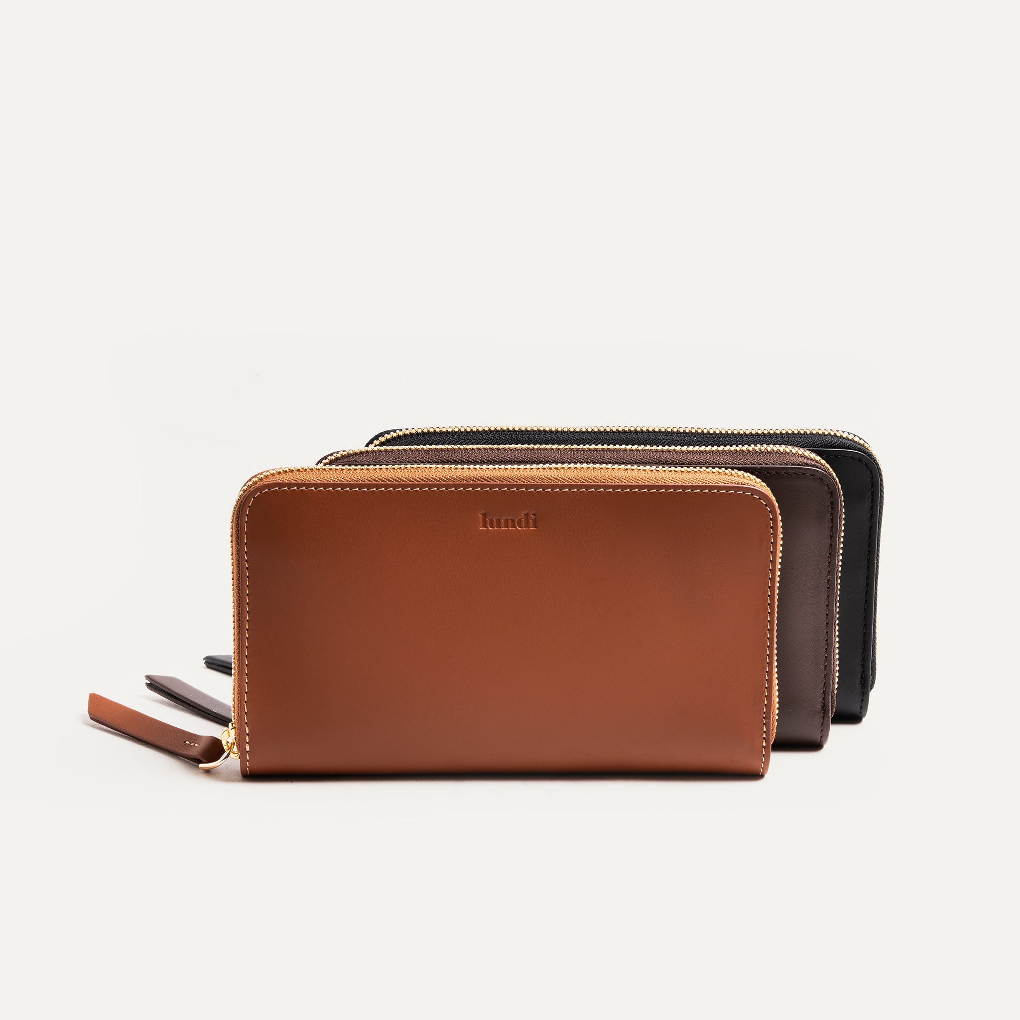 lundi Women Leather Wallet | Stella Black