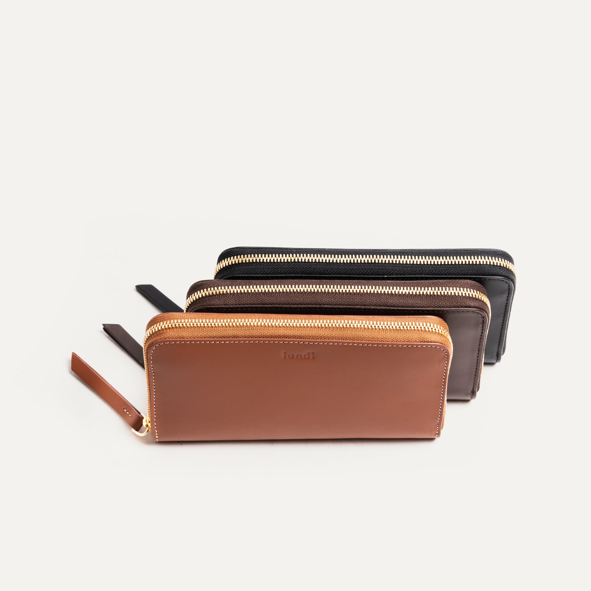 lundi Women Leather Wallet | Stella Black