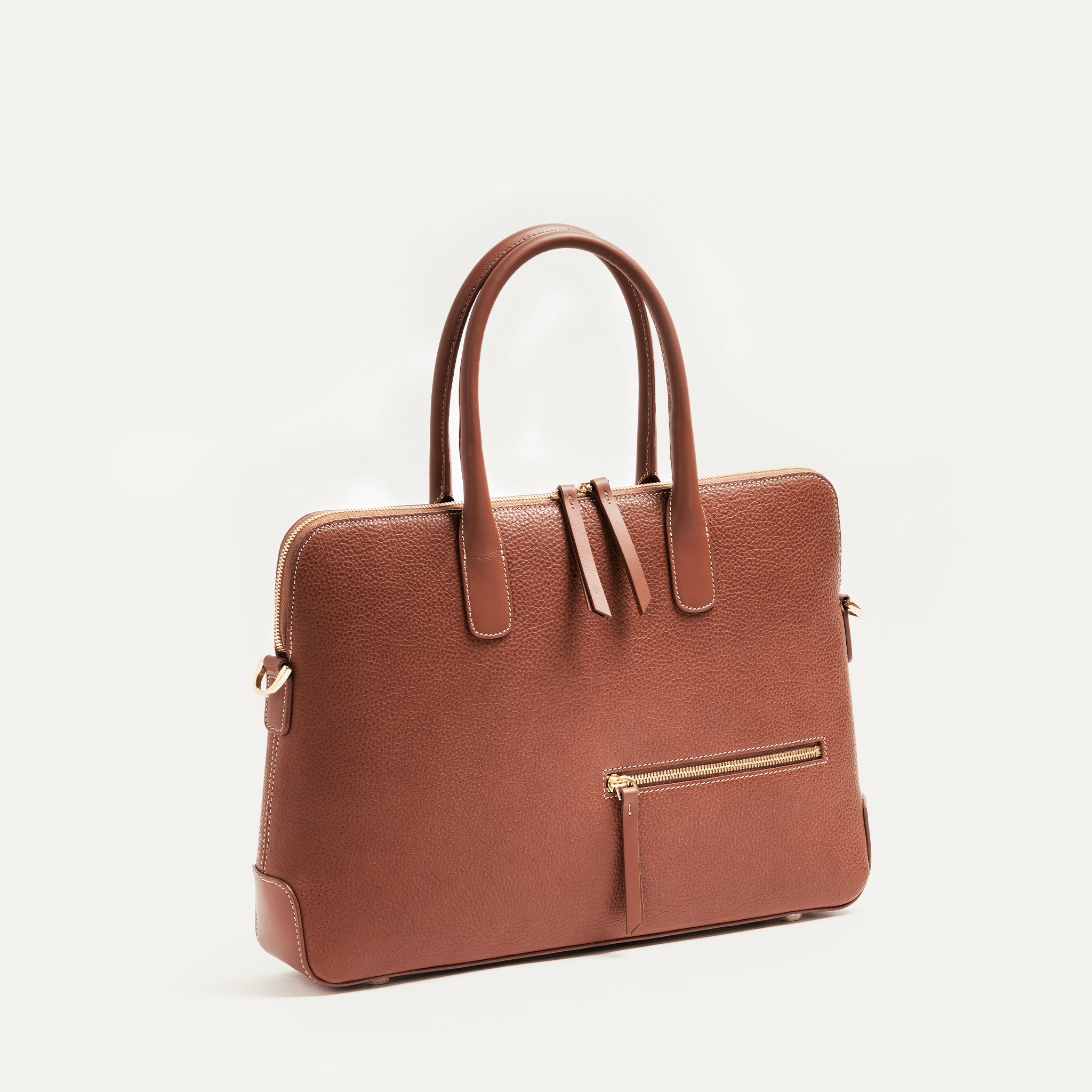 Leather briefcase and laptop bag LENA | lundi