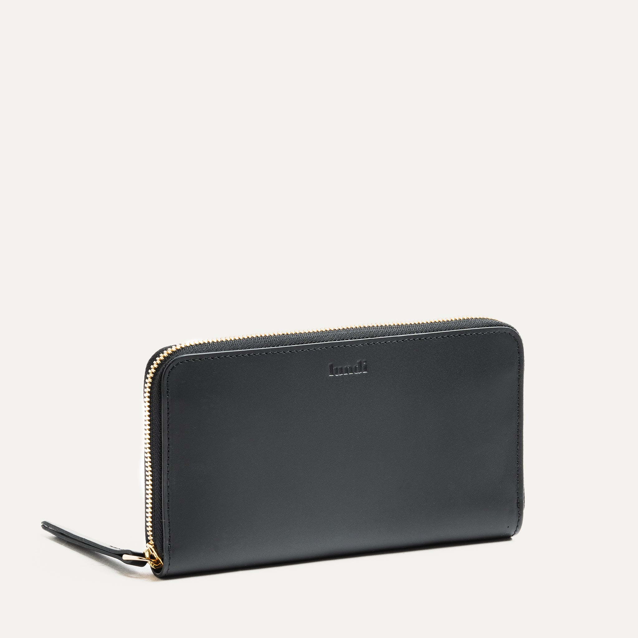 lundi Women Leather Wallet | Stella Black