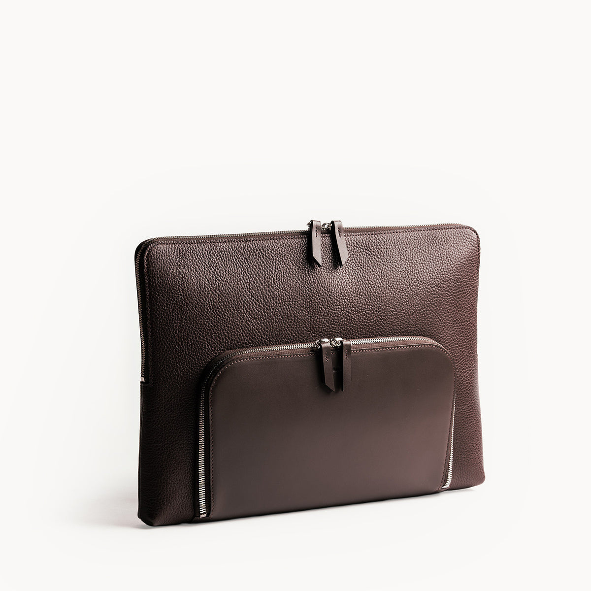 Pochette En Cuir Grain Pour Ordinateur 13 16 Pouces ANNA Lundi Pochette En Cuir Grain Pour Ordinateur 13 16 Pouces ANNA Lundi