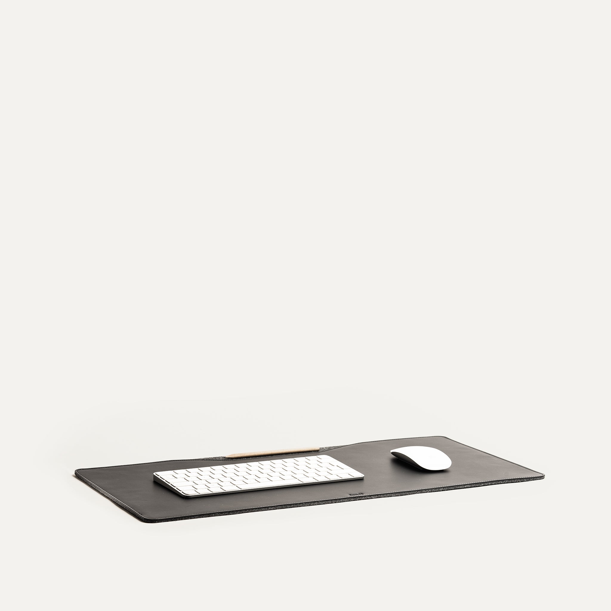 Leather Desk Mat - L Size | LILIO Black