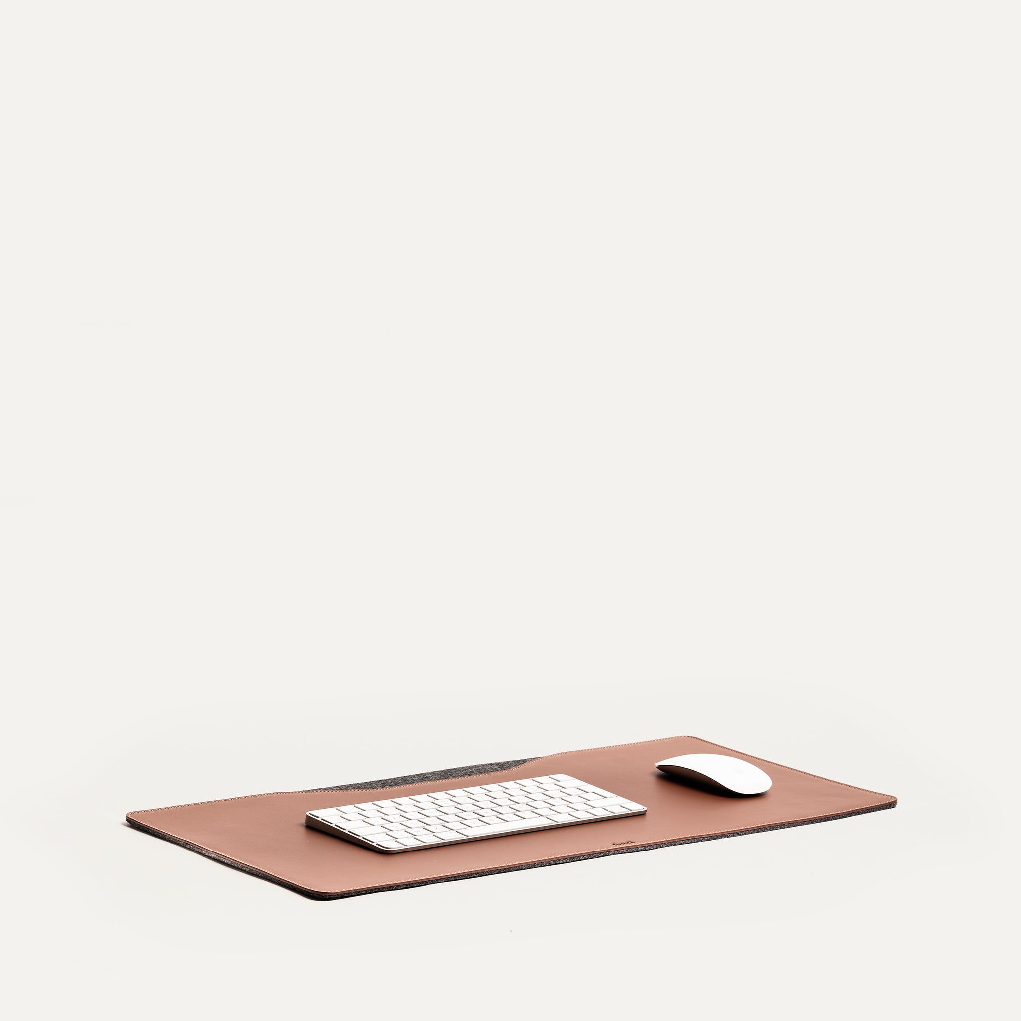 Leather Desk Mat - L Size | LILIO Cognac