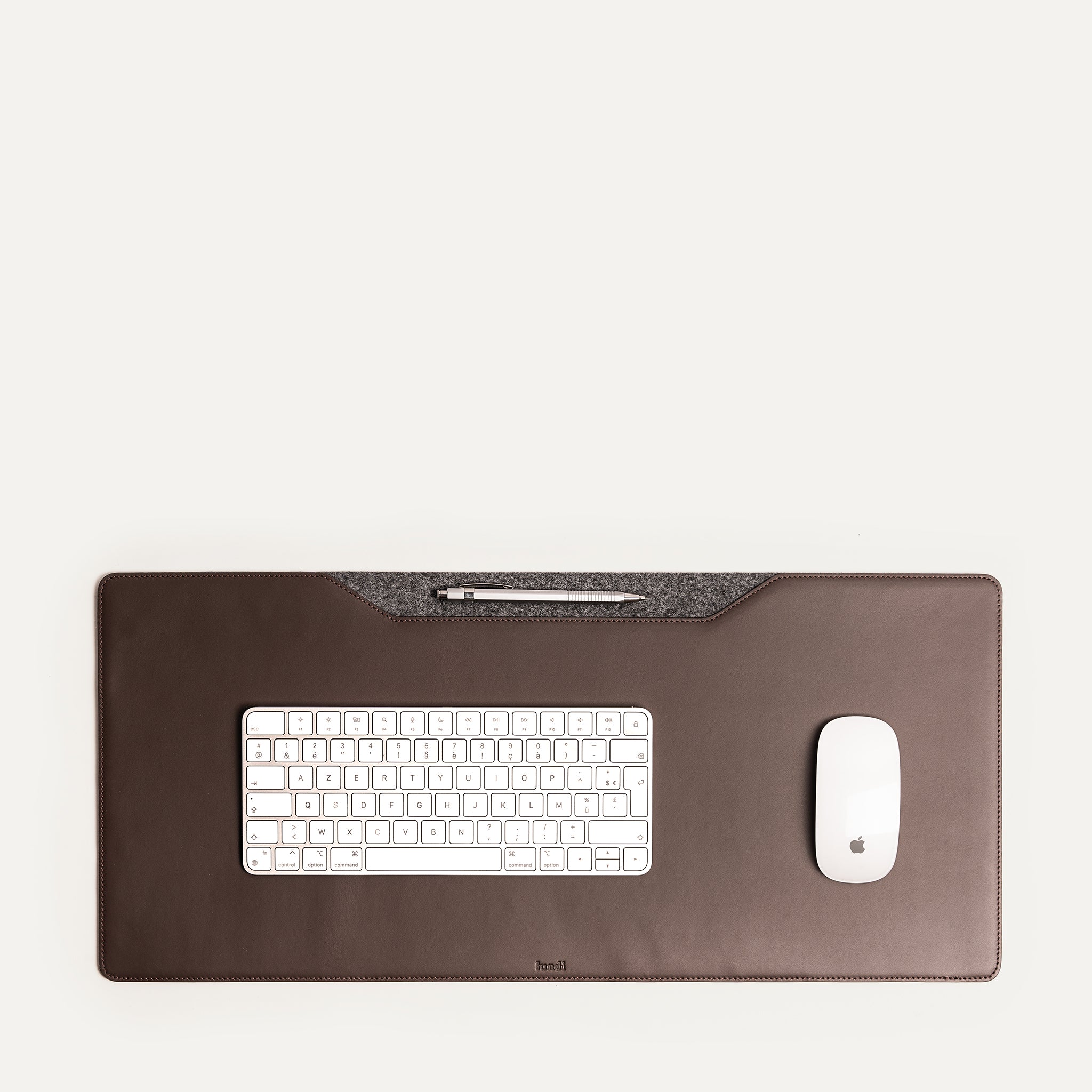 Leather Desk Mat - L Size | LILIO Chestnut