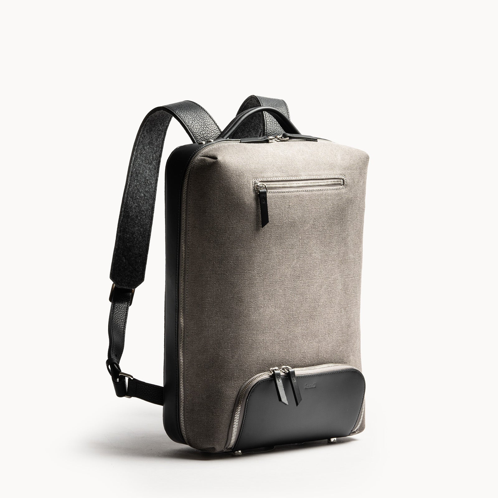Cotton & leather backpack ~ RUBENS