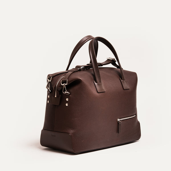 Sacs à vêtements de voyage convertibles pour homme et femme en cuir synthétique 2 en 1 à suspendre avec compartiment à chaussures marron, marron, brun Sacs à vêtements de voyage convertibles pour homme et femme en cuir synthétique 2 en 1 à suspendre avec compartiment à chaussures marron, marron, brun