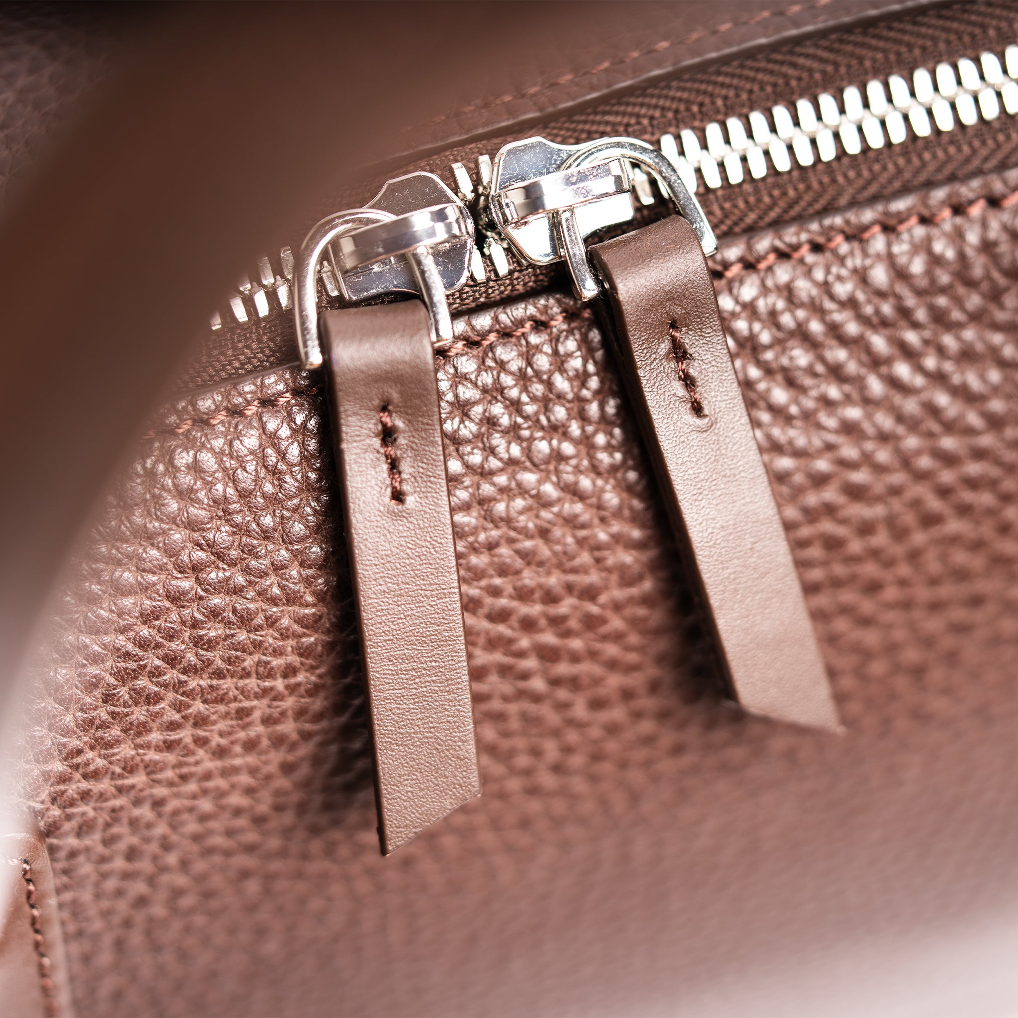 lundi Leather Briefcase | Valentin Chestnut