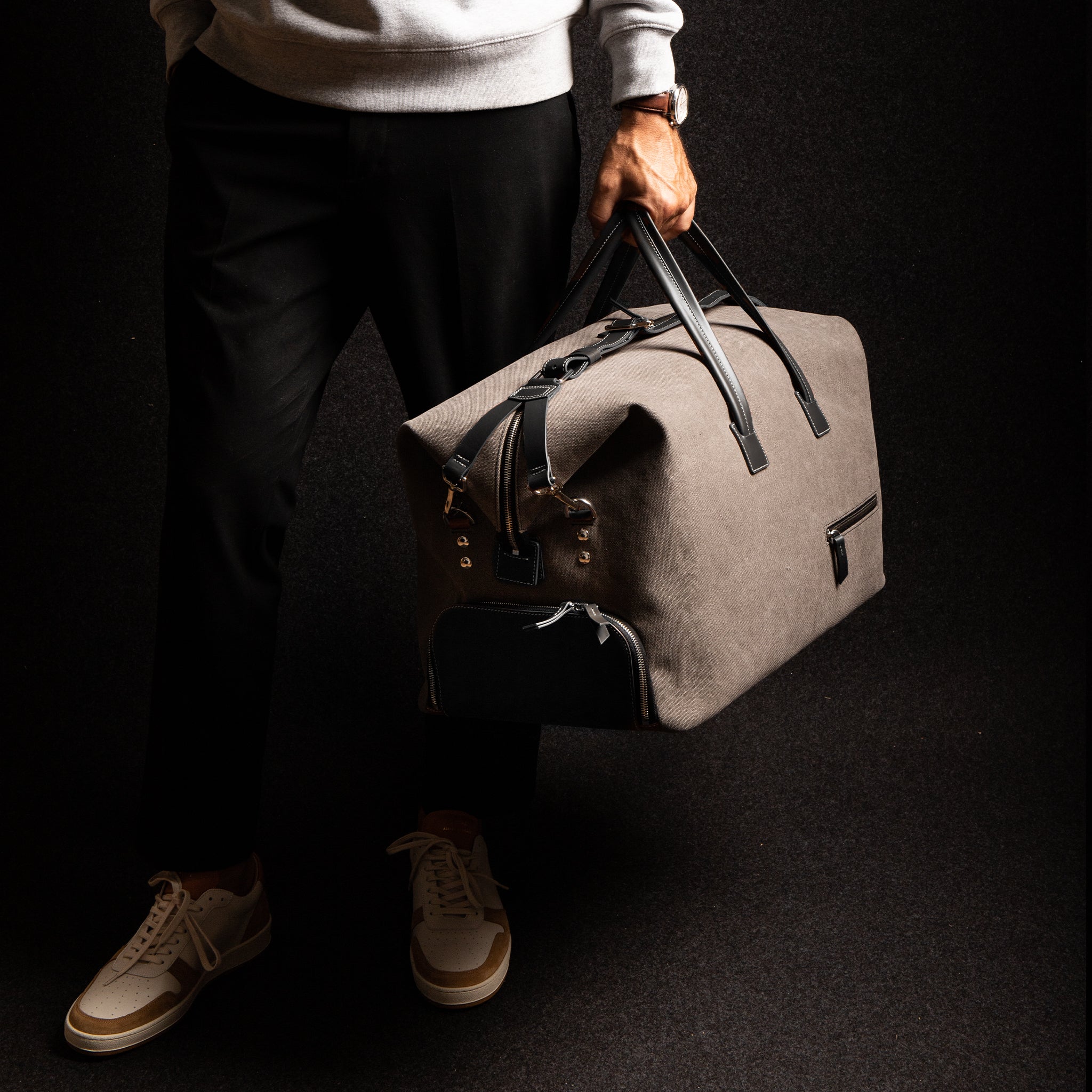 lundi Travel bag | REMINGTON Gray and black
