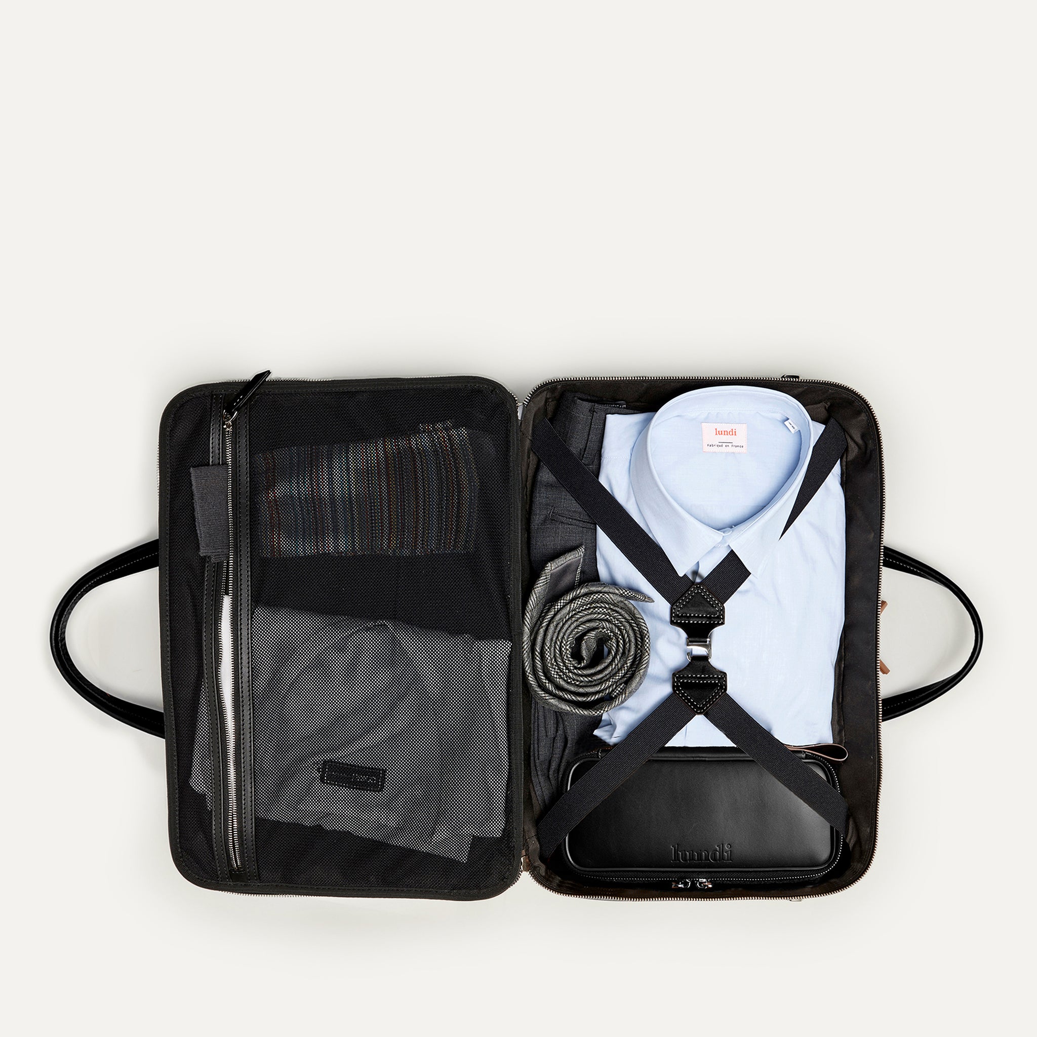 Sac ordinateur 36 heures lundi | BELLECOURT Black