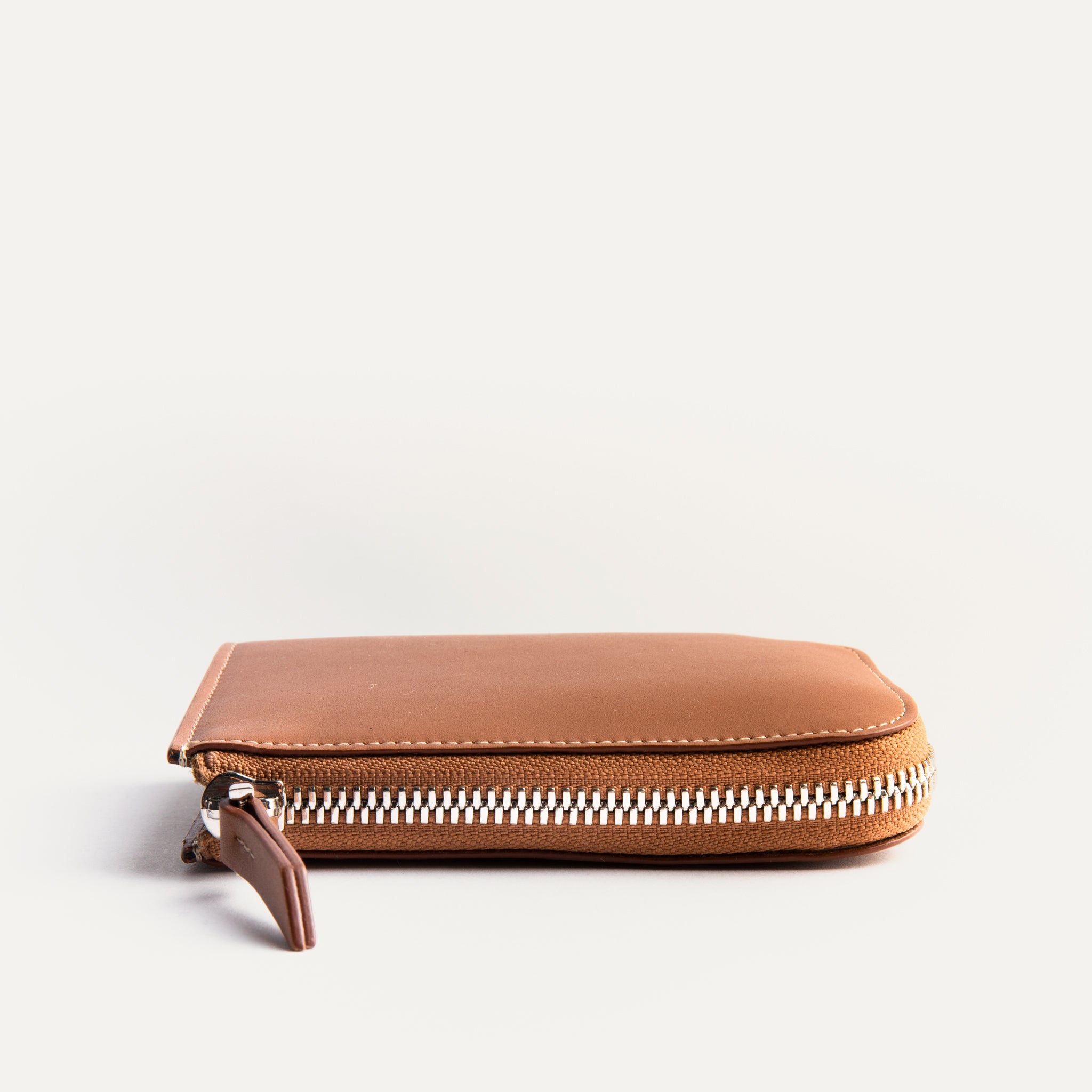 lundi Leather Wallet | CHARLES Cognac