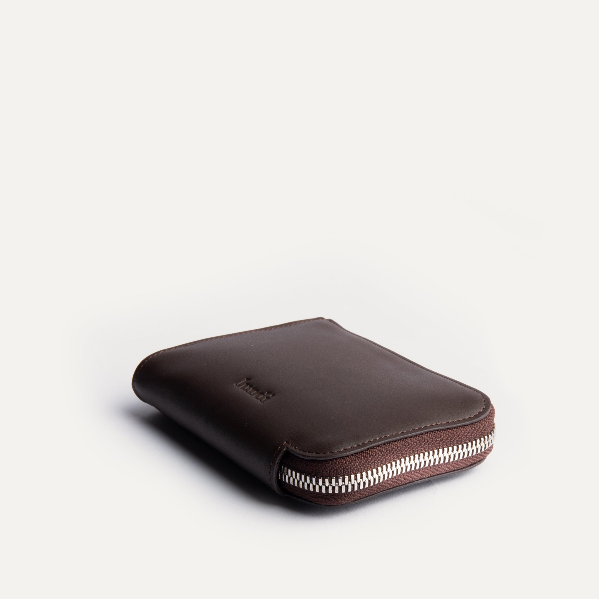 lundi Leather Wallet | CHARLES Deep Brown