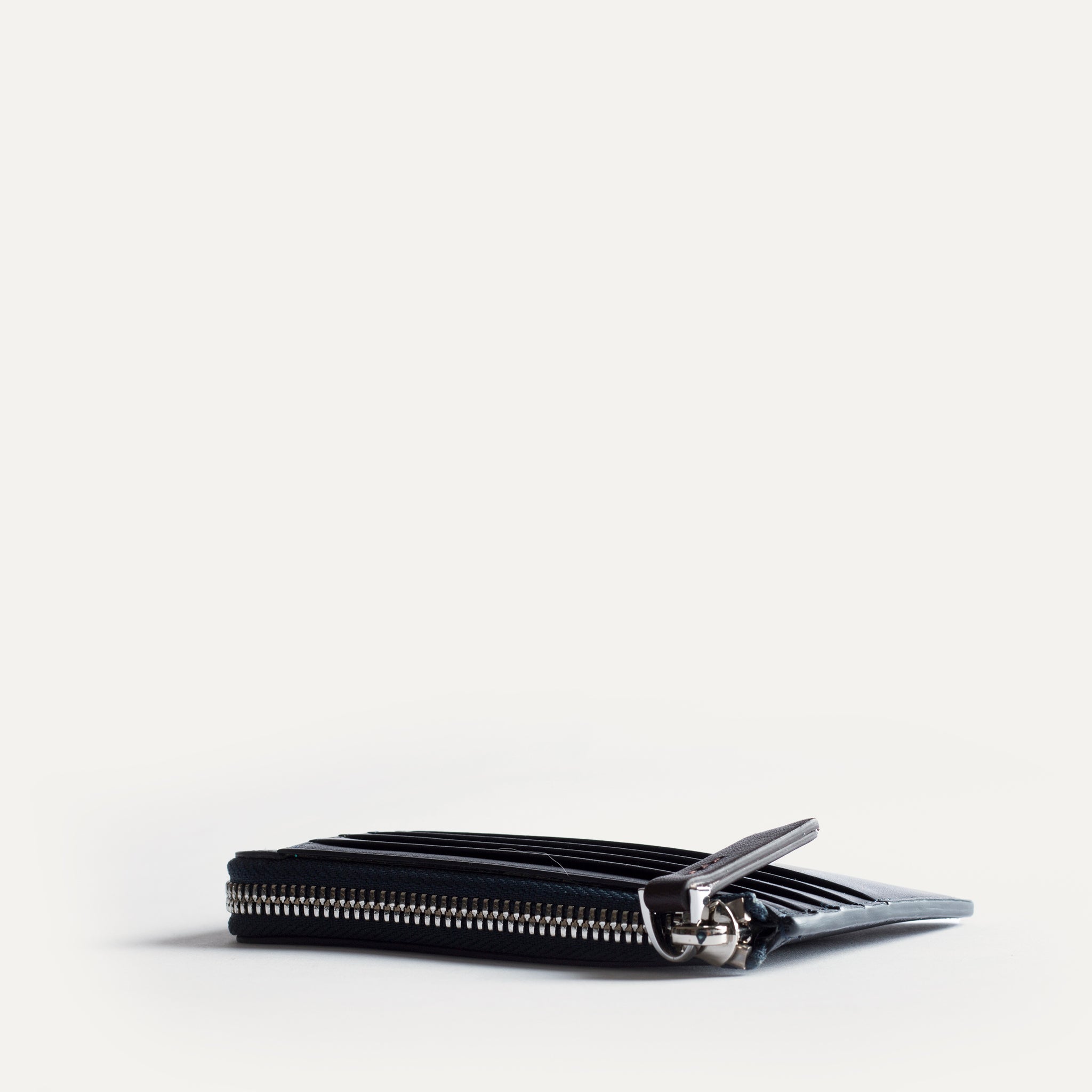 lundi Leather Wallet | WALDO Navy