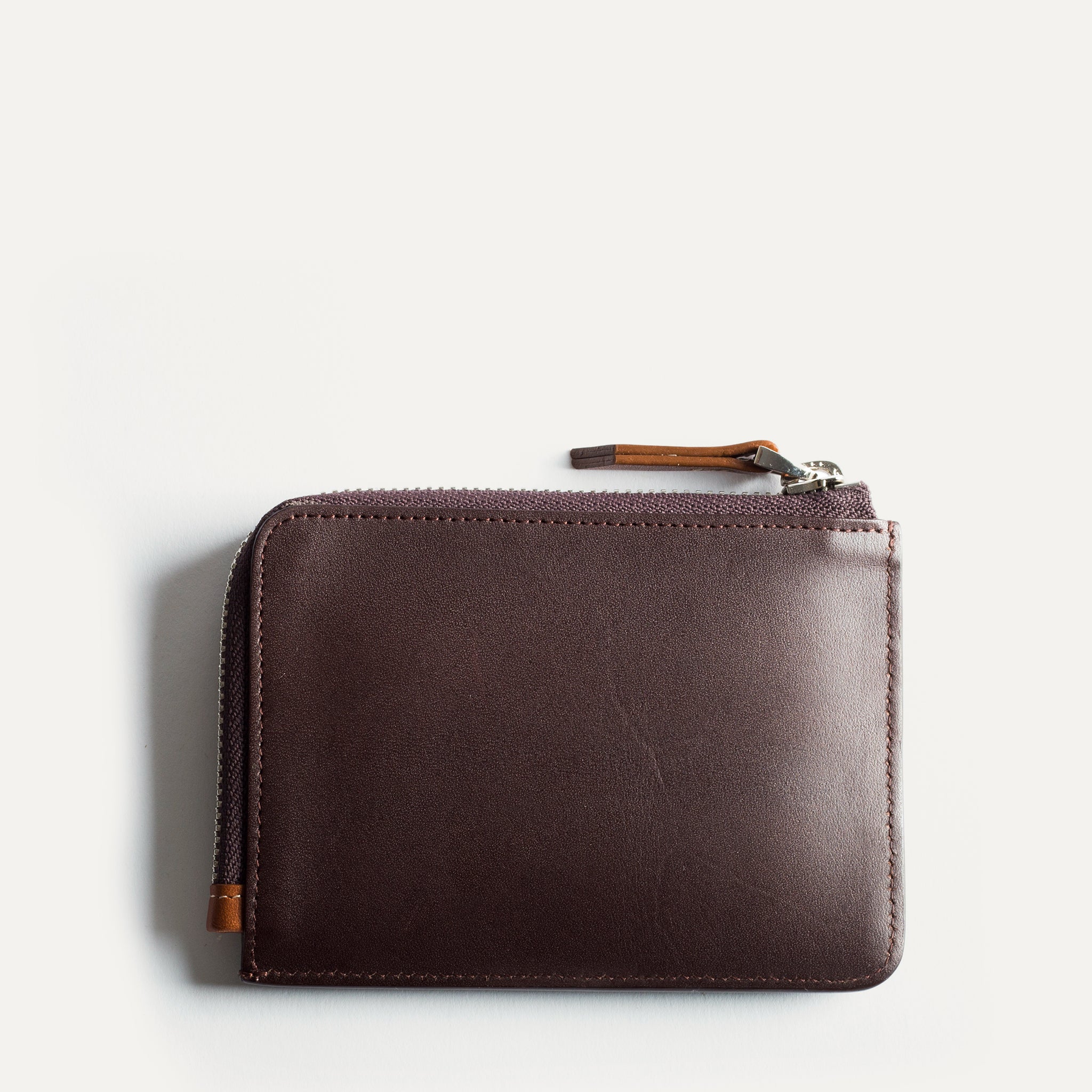 lundi Leather Wallet | WALDO Brown