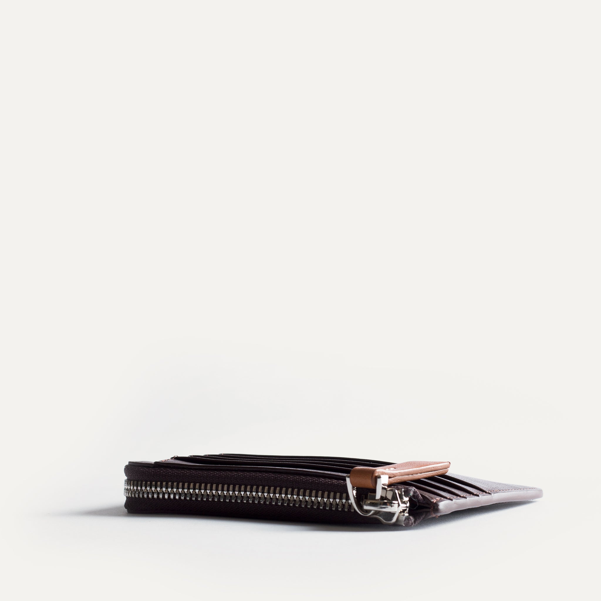 lundi Leather Wallet | WALDO Brown
