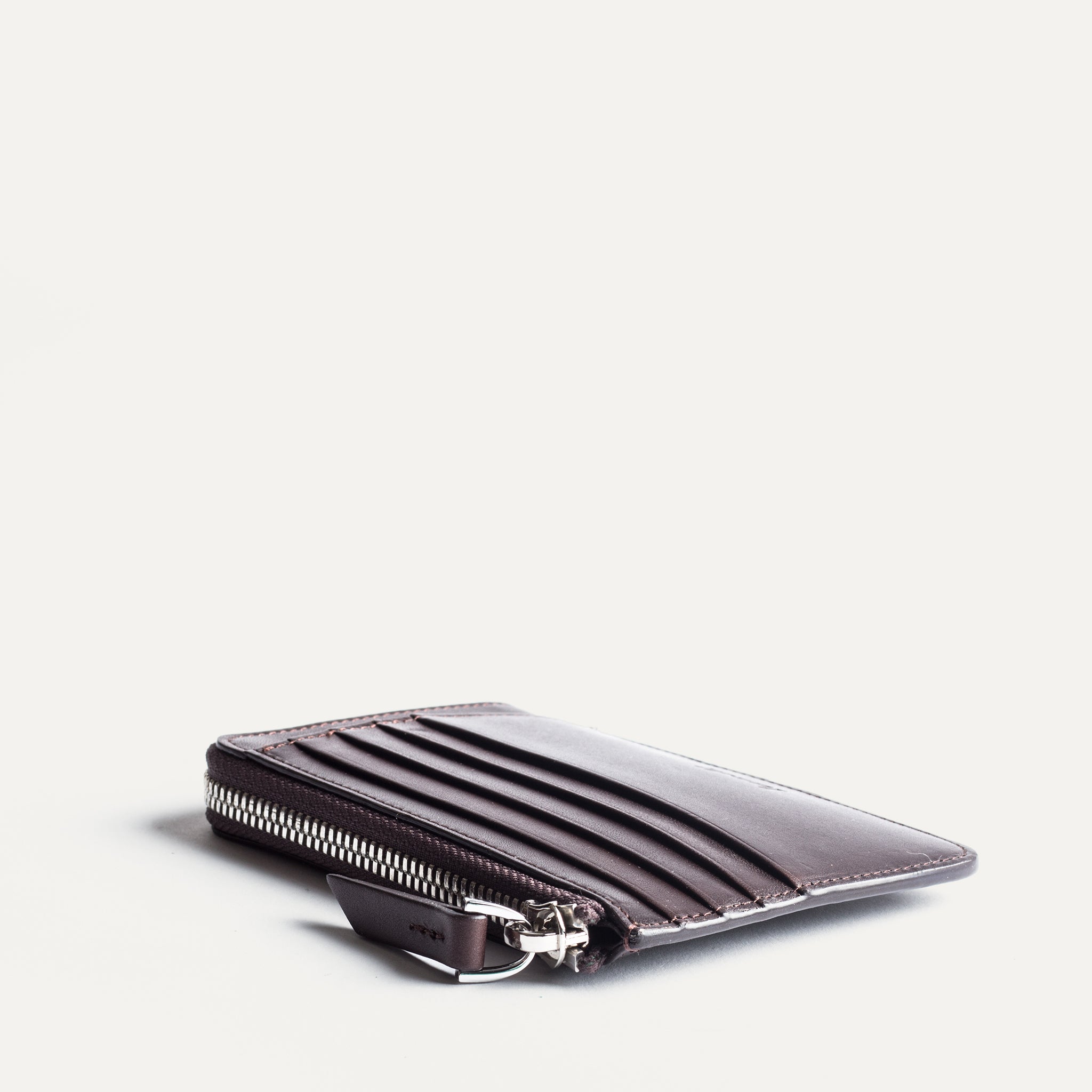 lundi Leather Wallet | WALDO Brown