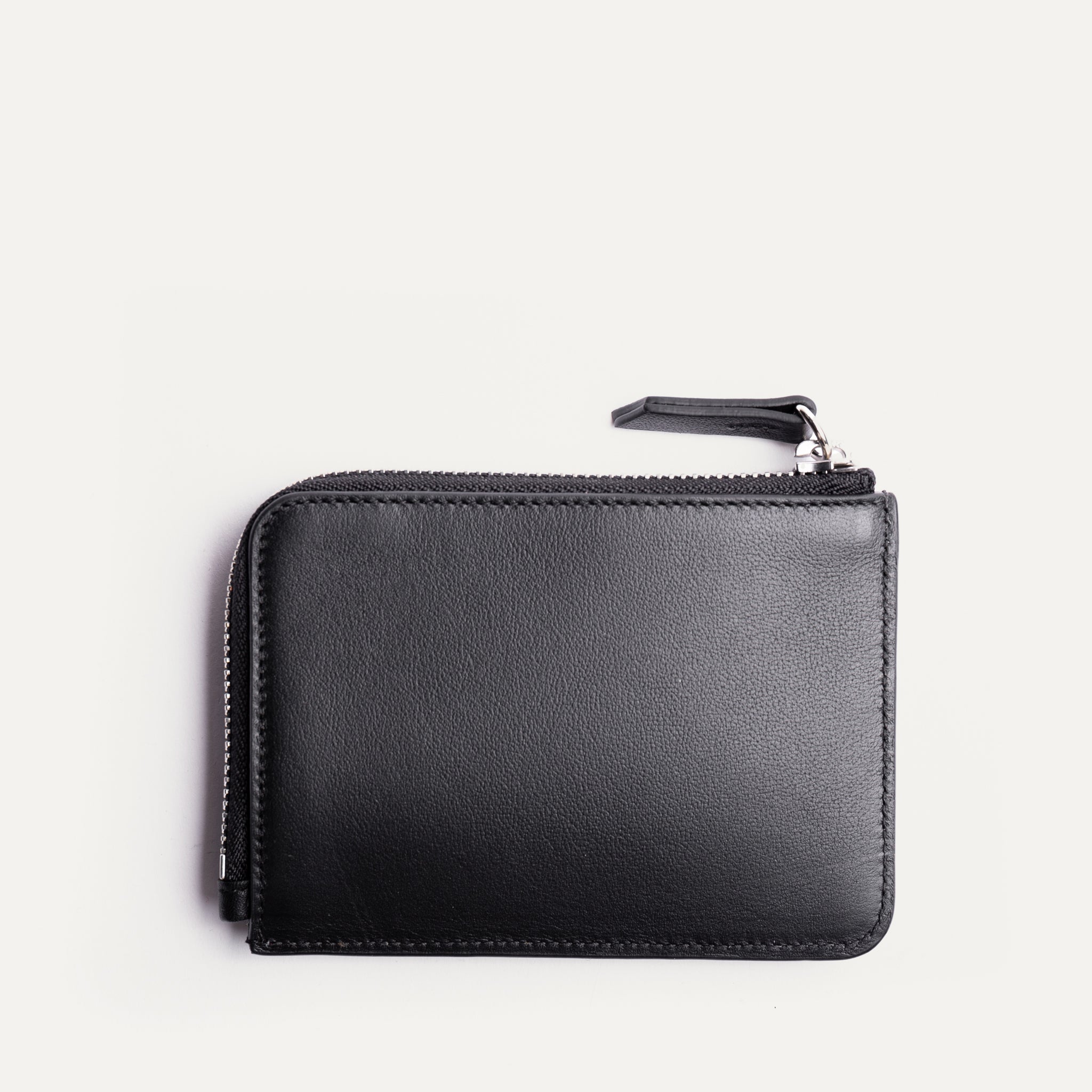 lundi Leather Wallet | WALDO Nappa Black