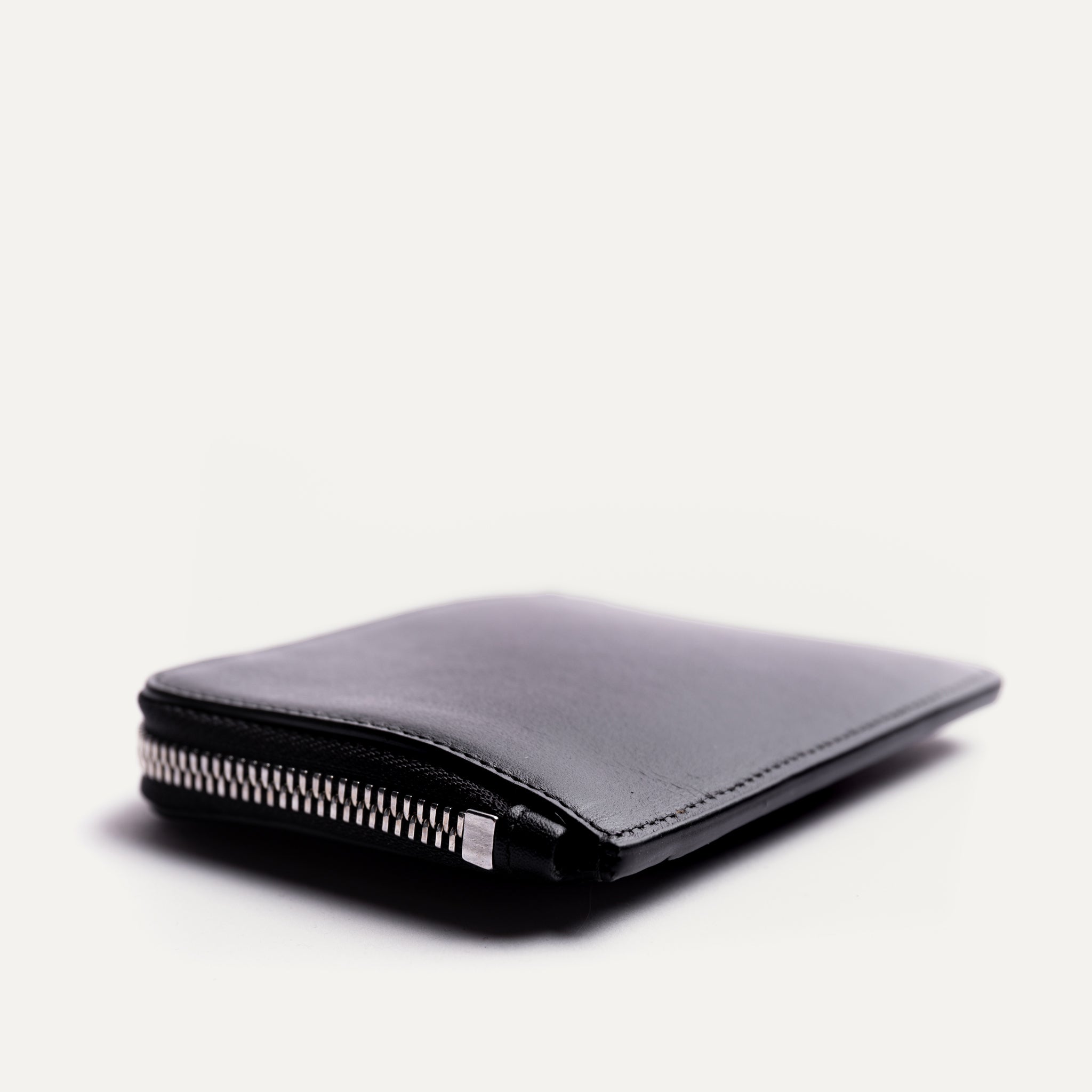lundi Leather Wallet | WALDO Nappa Black