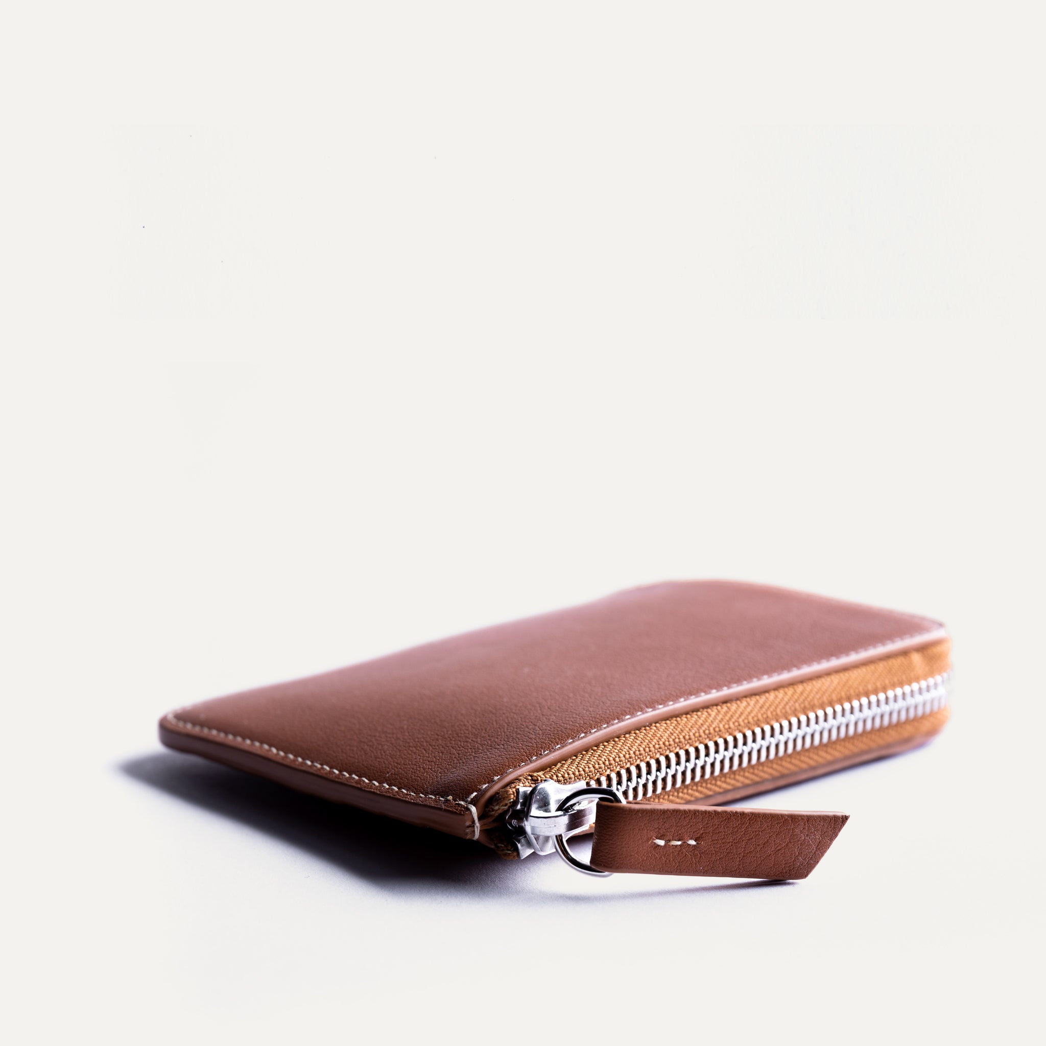 Portefeuille en cuir lundi | WALDO Nappa Cognac
