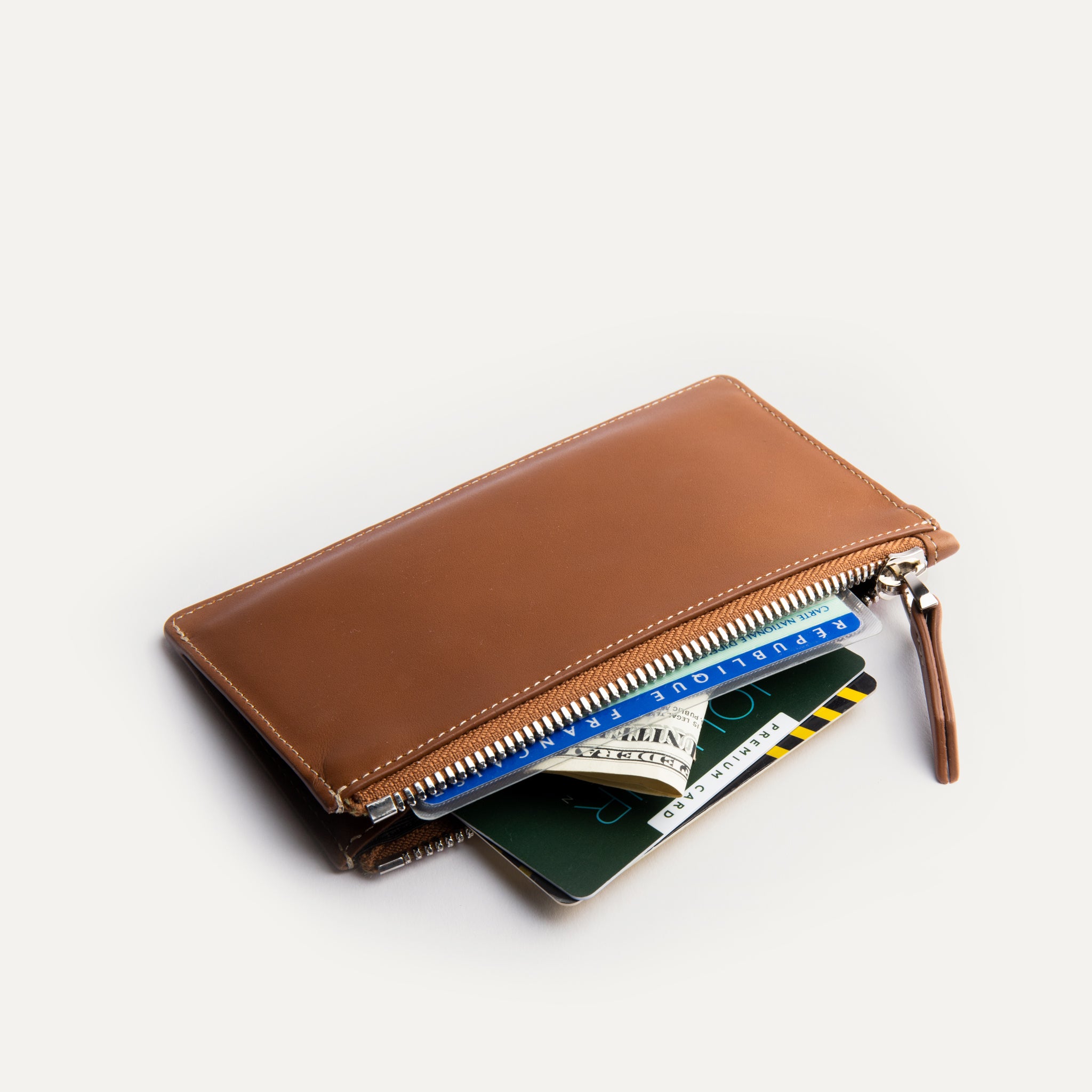 Portefeuille en cuir lundi | WINCH Cognac