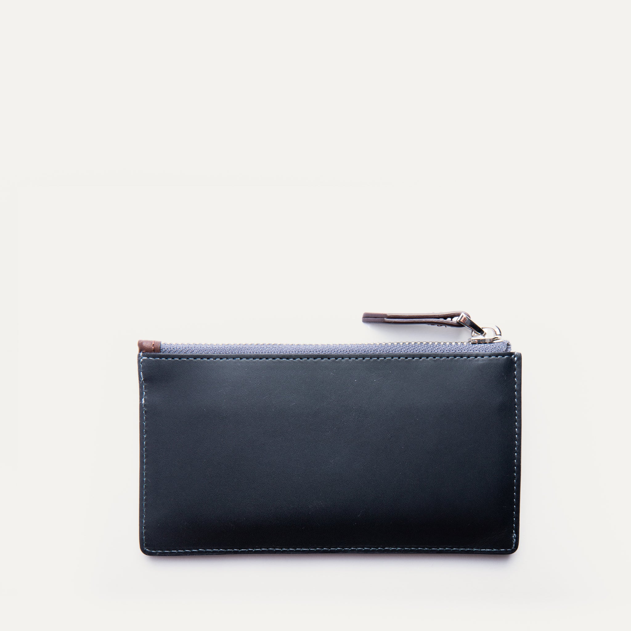 lundi Leather Wallet | WINCH Navy